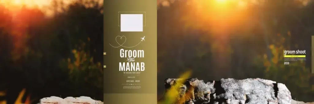 Background for Wedding Album