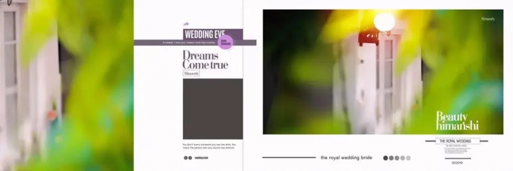 Background for Wedding Album