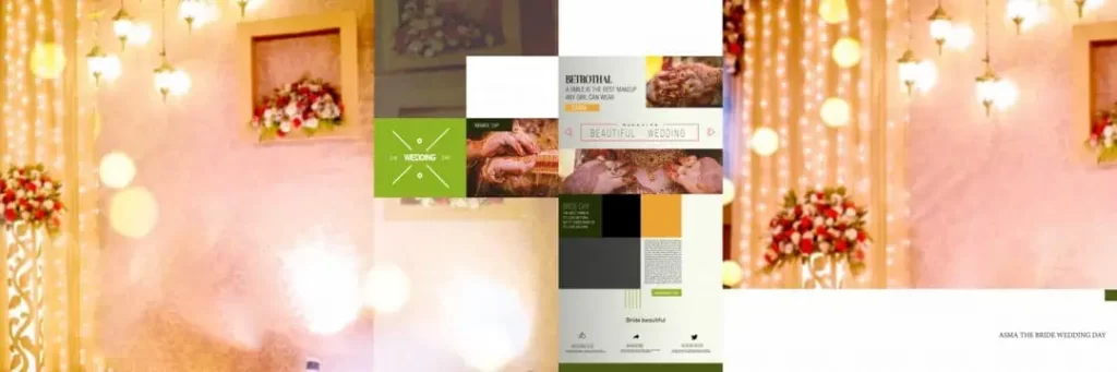 Background for Wedding Album