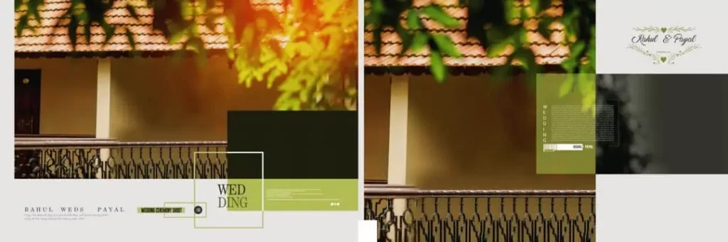 Background for Wedding Album