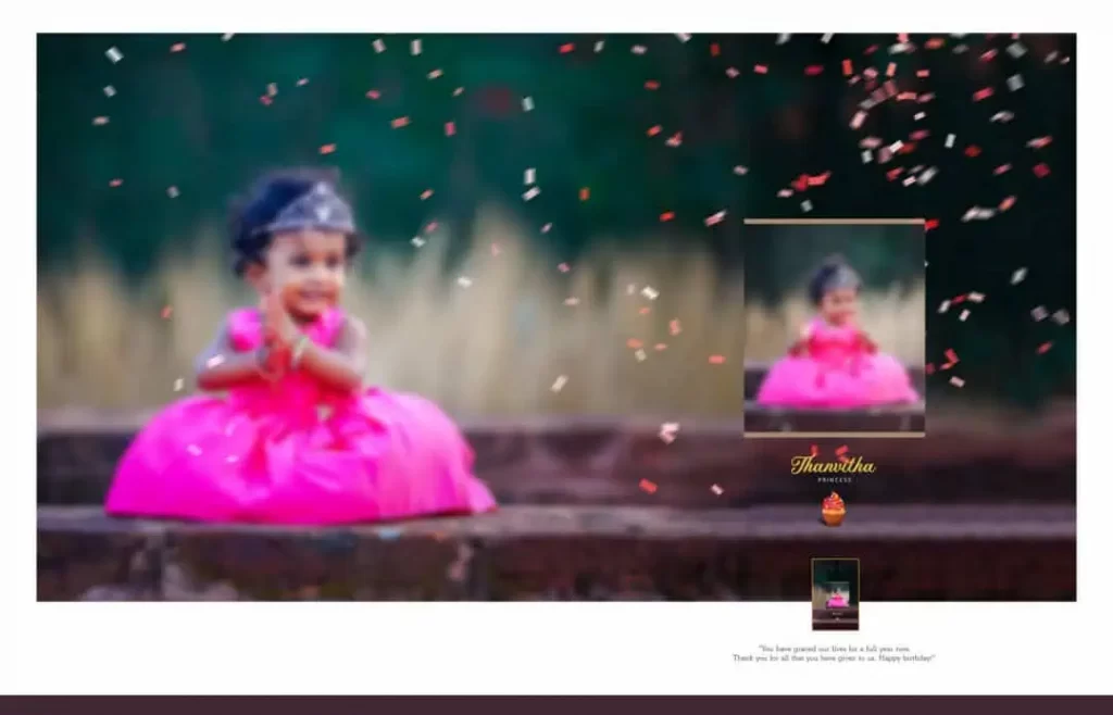 Happy Birthday Album Design