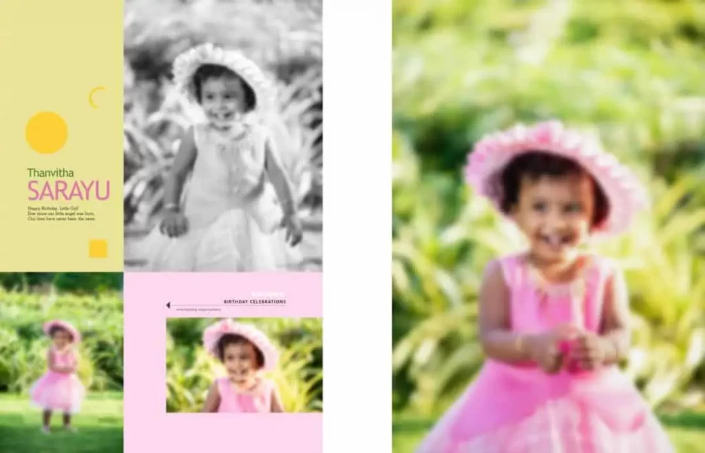 Happy Birthday Album Design