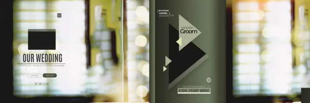 Marriage Album Background HD