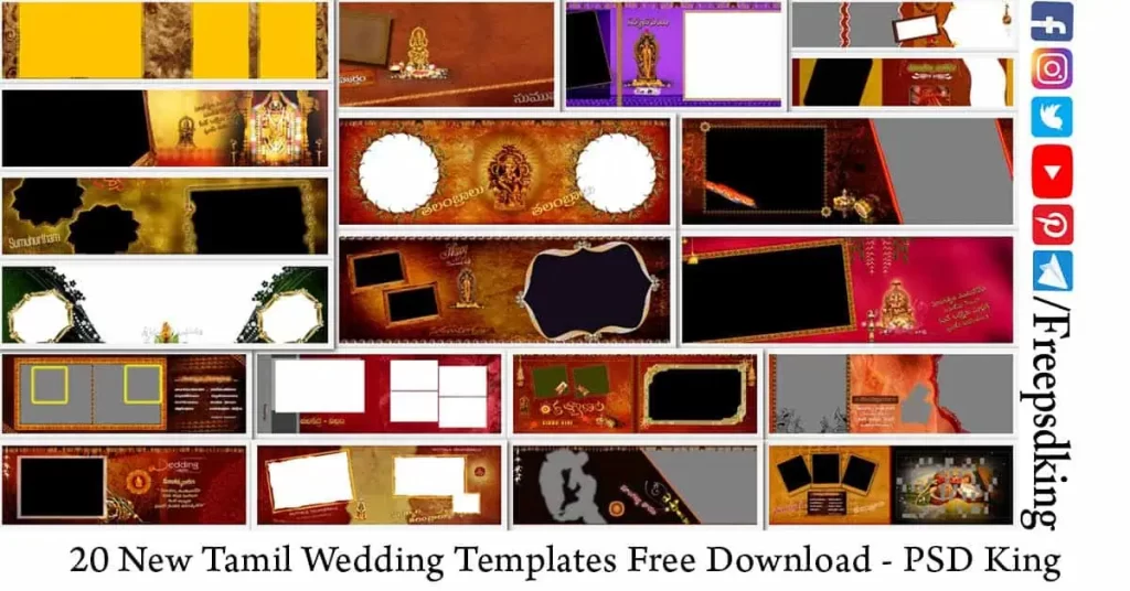 Tamil Wedding Templates