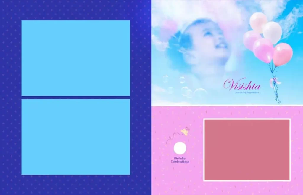 Background Birthday Album Design