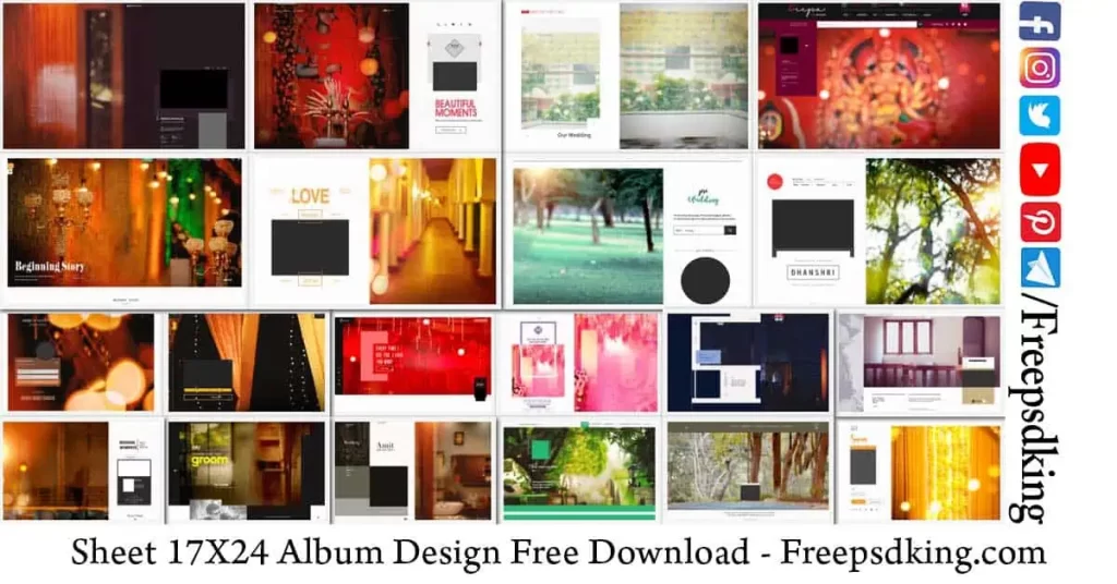 Sheet 17X24 Album Design