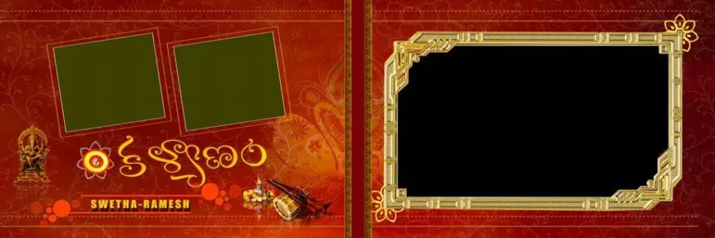 Tamil Wedding Album Design PSD Files