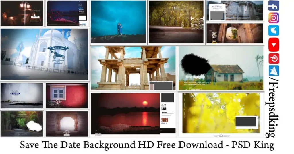 Save The Date Background