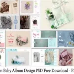 Newborn Baby Album Design