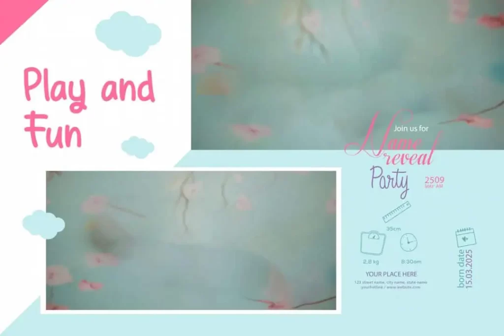 Newborn Baby Album Design