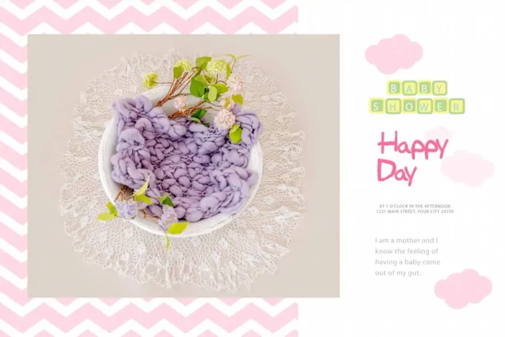 Newborn Baby Album Design