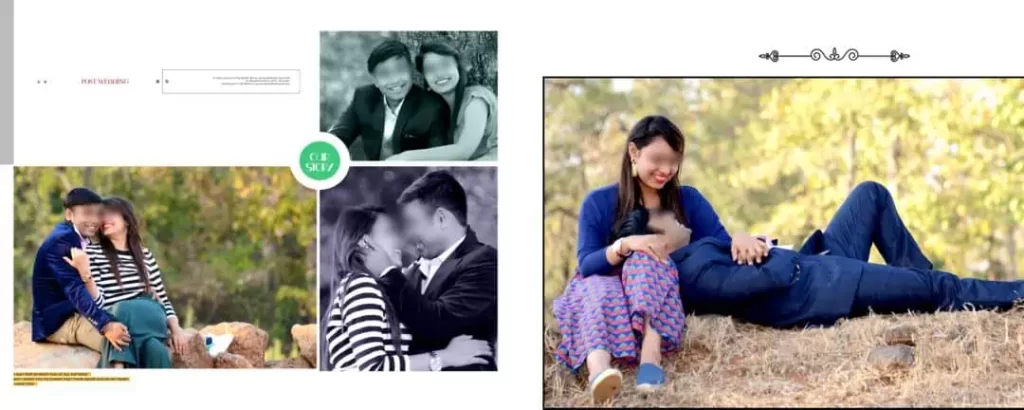 Pre Wedding Album Design 12X30 Free Download