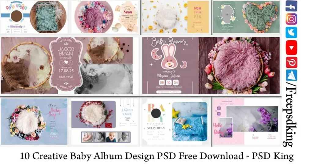 Baby Album Design