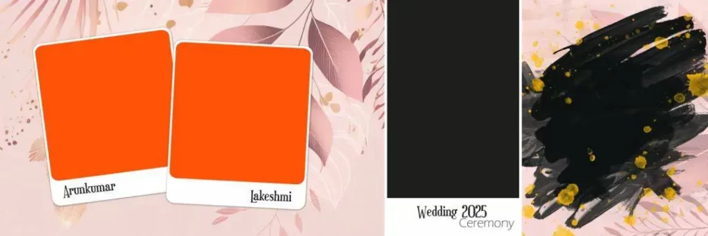 12X36 Album Cover Page PSD Free Download