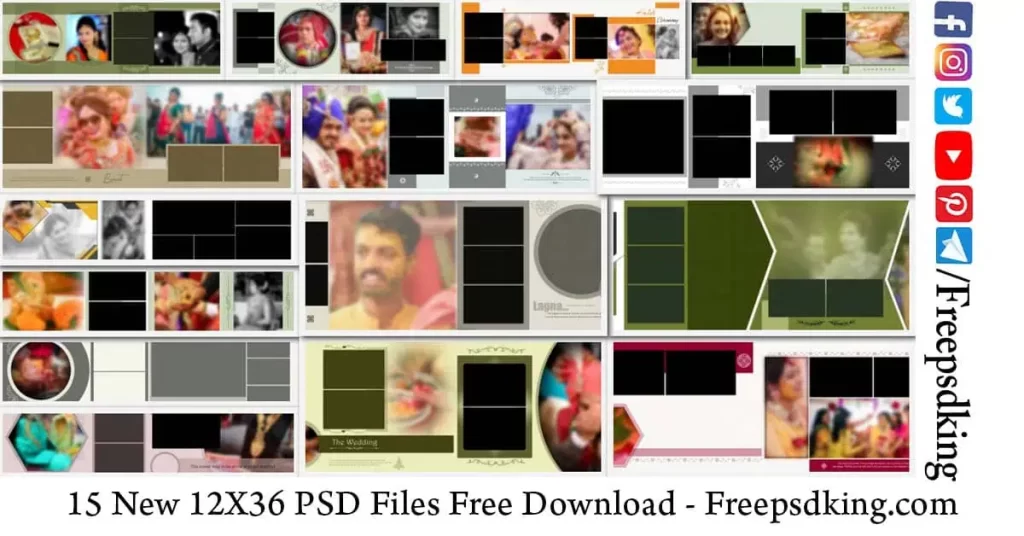 12X36 PSD Files Free Download