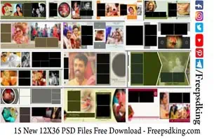 12X36 PSD Files Free Download