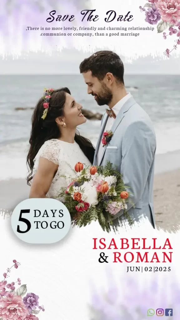 Creative Whatsapp Wedding Invitation