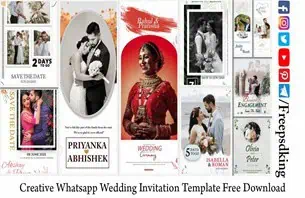 Creative Whatsapp Wedding Invitation