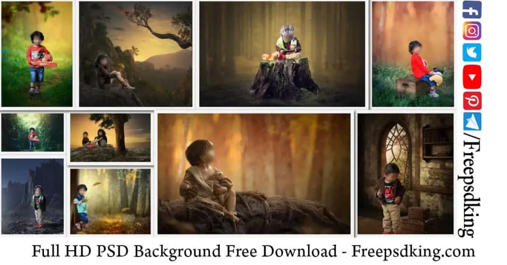 Full HD PSD Background