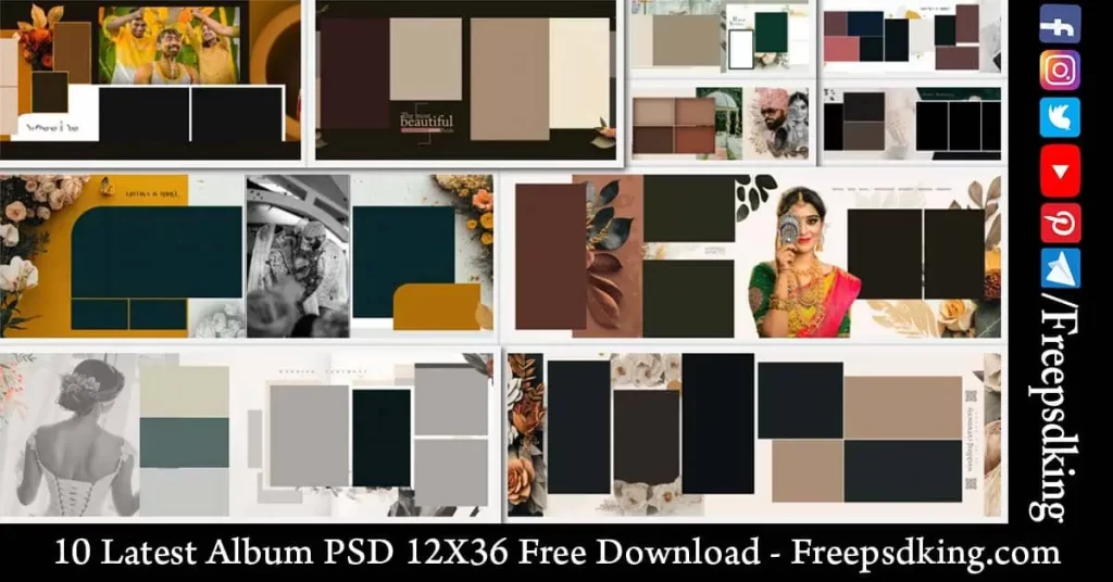 Album PSD 12X36 Free Download