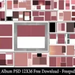 Wedding Album PSD 12X36 Free Download