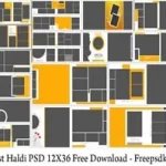 Haldi PSD 12X36 Free Download