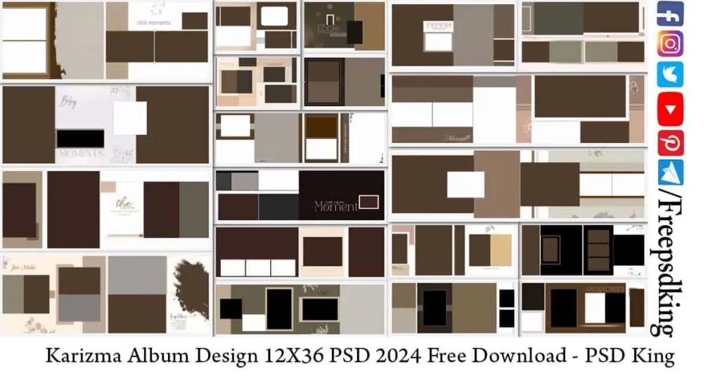 Karizma Album Design 12X36 PSD 2024