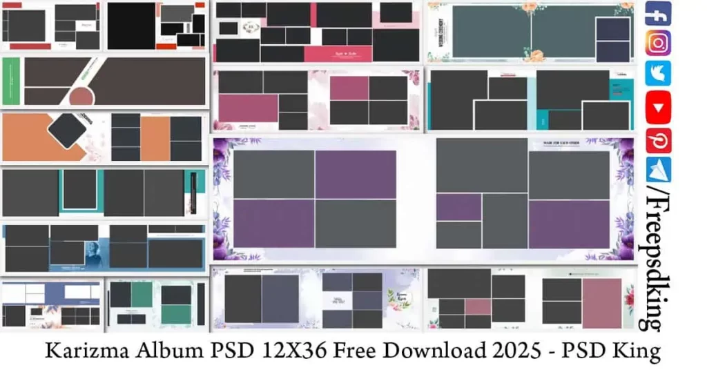 Karizma Album PSD 12X36 Free Download 2025