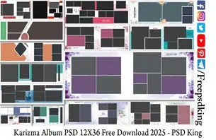 Karizma Album PSD 12X36 Free Download 2025