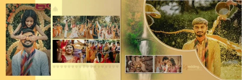 12X36 Haldi Album PSD