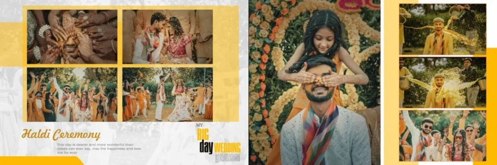 12X36 Haldi Album PSD