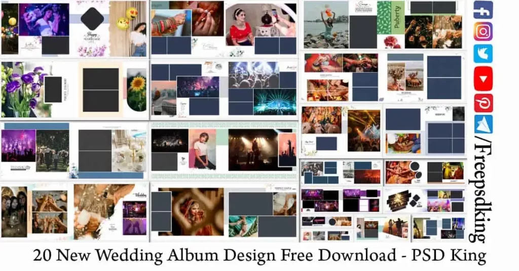 Wedding Album Design Free Download