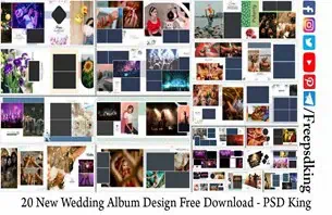 Wedding Album Design Free Download