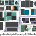 Wedding Album Design in Photoshop