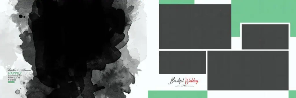 Wedding Album Design in Photoshop