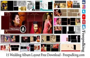 Wedding Album Layout