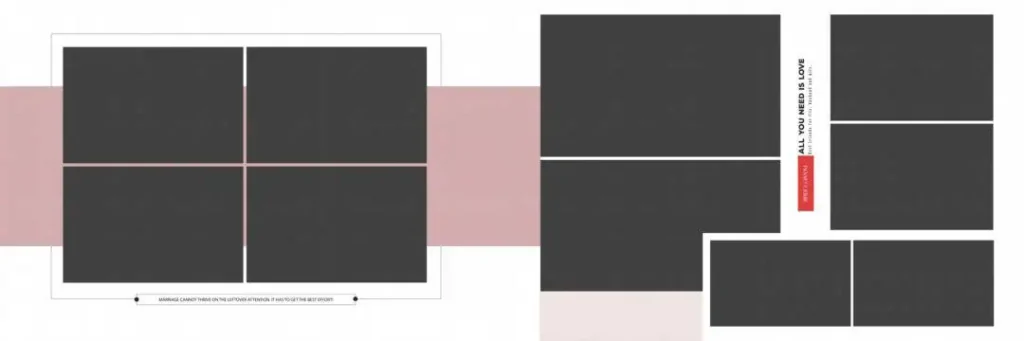 12X36 PSD Wedding Album