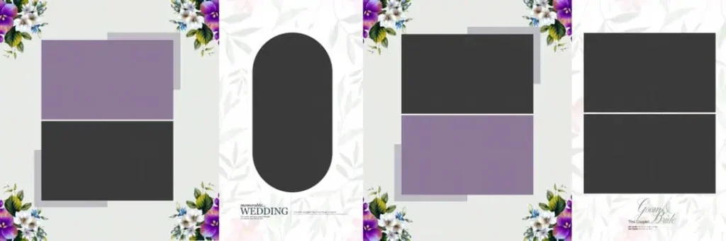 12X36 PSD Wedding Album