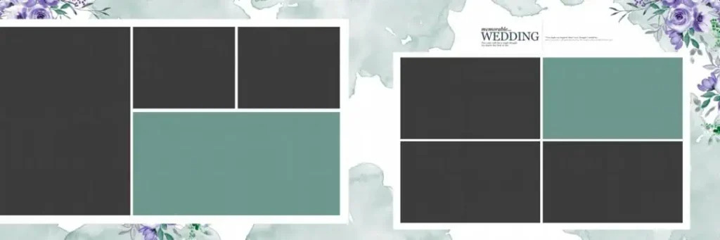 Free PSD Templates for Wedding Album