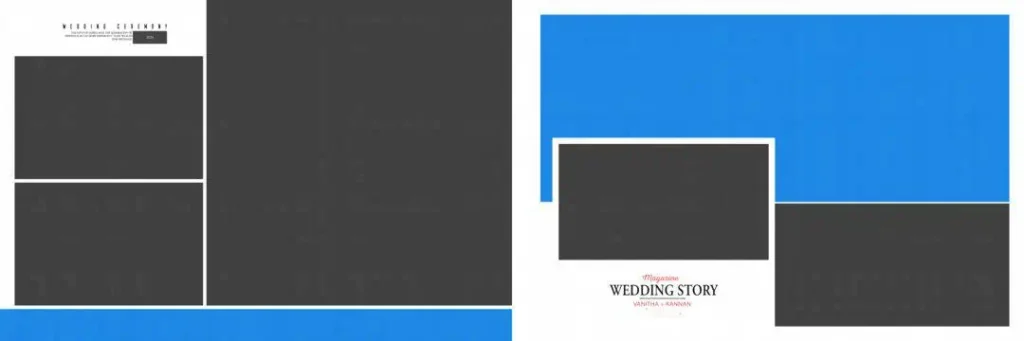 Free PSD Templates for Wedding Album