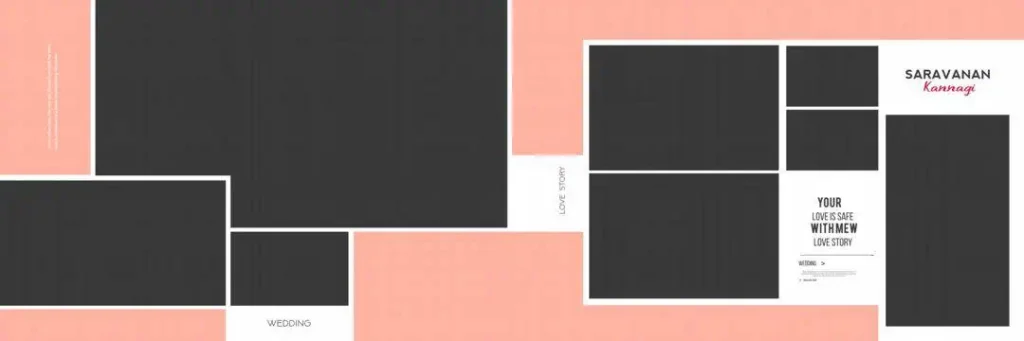 Free PSD Templates for Wedding Album