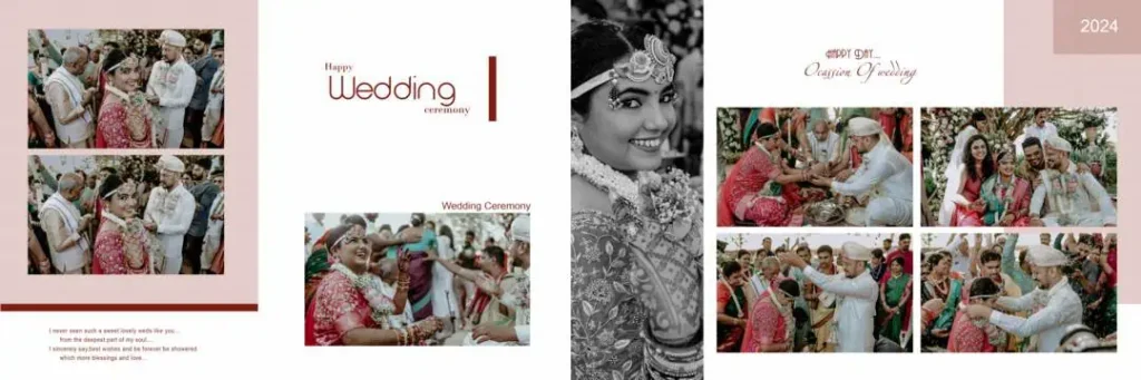 Free PSD Wedding Album
