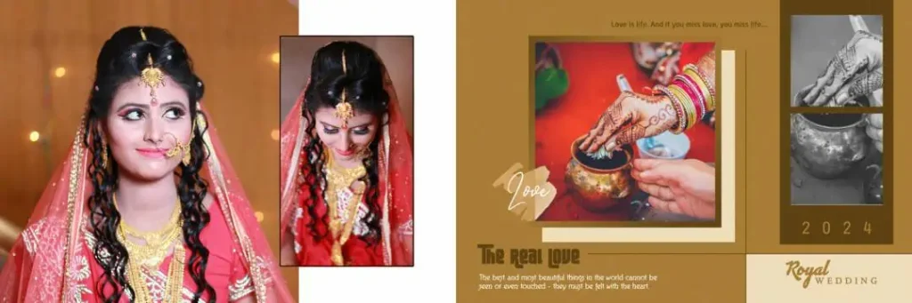 Free PSD Wedding Album