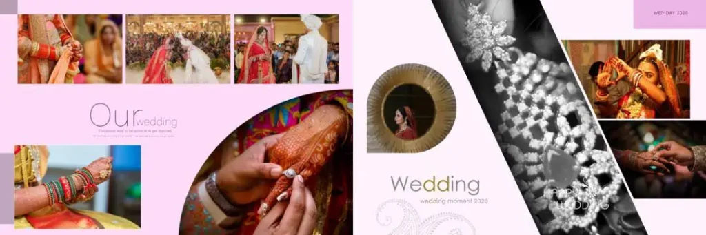 Free PSD Wedding Album
